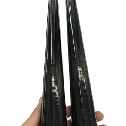 Глянцеве порожнисте вудилище з вуглецевого волокна